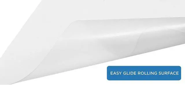 Alt view image 7 of 10 - Mount-It! Office Chair Mat for Flat Tile Hardwood Floor | 47" x 35.5"