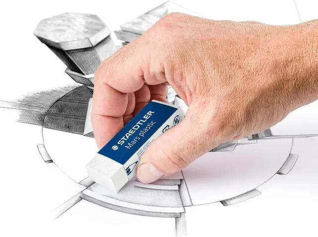 Alt view image 16 of 17 - Staedtler Eraser,Eraser White,Wh 52650