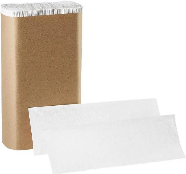 Alt view image 4 of 13 - Envision Multifold Paper Towels 1-Ply 9 1/5 x 9 2/5 White 250/Pack 16 Packs