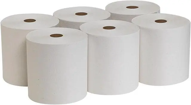 Alt view image 16 of 17 - Georgia Pacific 26601 Envision High-Capacity Nonperforated Paper Towel, 7-7/8 x 800', White, 6/Carton