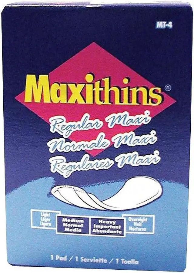 Alt view image 6 of 6 - Hospeco Maxithins Thin Full Protection Pads 250 Individually Boxed Napkins