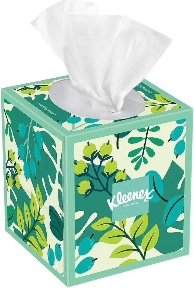 Alt view image 6 of 7 - Kleenex Boutique Lotion Facial Tissue 3-Ply 60 Sheets/Box 27/Carton (25829) 54271CT
