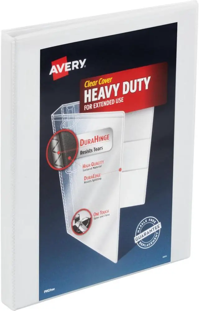 Main image of Avery View Binder Heavy-duty Slant Ring 1/2" Cap Letter-size WE 79767