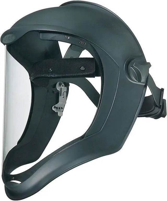Alt view image 10 of 11 - Bionic Face Shields, Uncoated, Clear/Black Matte