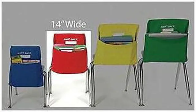 Alt view image 5 of 6 - seat sack storage pocket, standard, 14 inches, red
