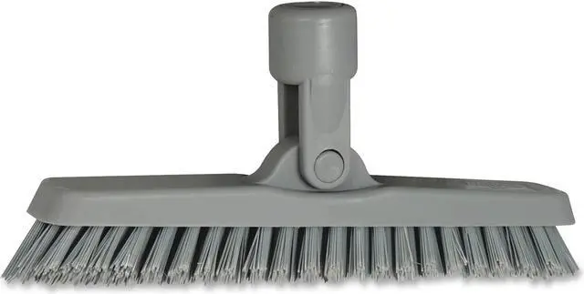 Alt view image 2 of 11 - Unger Industrial LLC SmartColor Swivel Corner Brush 8 2/3" Gray Handle CB20G