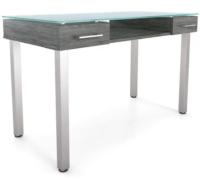 Alt view image 2 of 17 - Lorell Return Shell 48"x24"x29-1/2" Cherry 69421