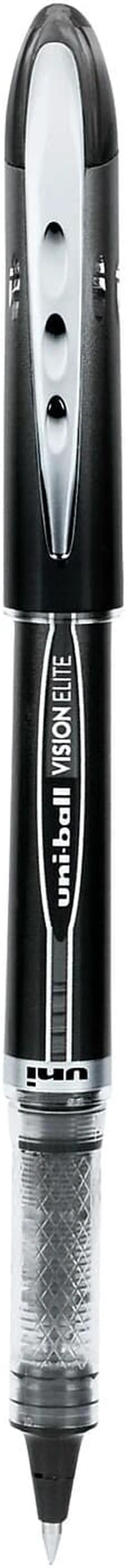 Alt view image 3 of 9 - uni-ball VISION ELITE Rollerball Pens Micro Point Black Ink 488260