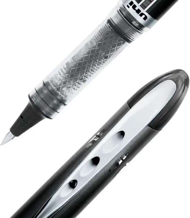 Alt view image 2 of 9 - uni-ball VISION ELITE Rollerball Pens Micro Point Black Ink 488260