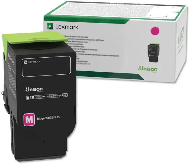 Alt view image 5 of 11 - Lexmark C2310M0 Return Program Toner Cartridge - Magenta