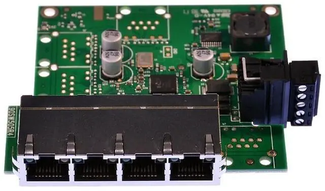 Alt view image 3 of 6 - BRAINBOXES SW-104 EMBEDDED 4PORT ETHERNET SWITCH