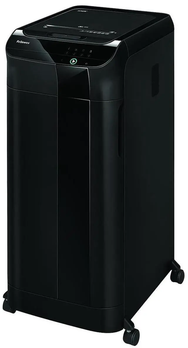 Alt view image 6 of 14 - Fellowes - 4657301 - Fellowes AutoMax 600M Auto Feed Shredder - Micro Cut - 600 Per Pass - Black