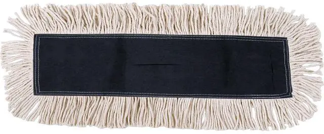 Alt view image 15 of 16 - Boardwalk Mop Head Dust Cotton/Synthetic Fibers 48 x 5 White 1648
