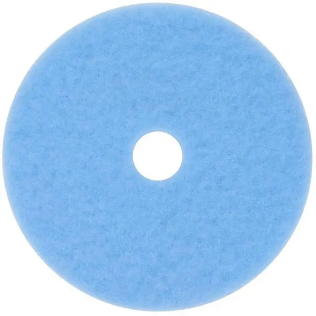 Alt view image 2 of 3 - 3M 3050 Burnishing Pad,20 In,Sky Blue,PK5
