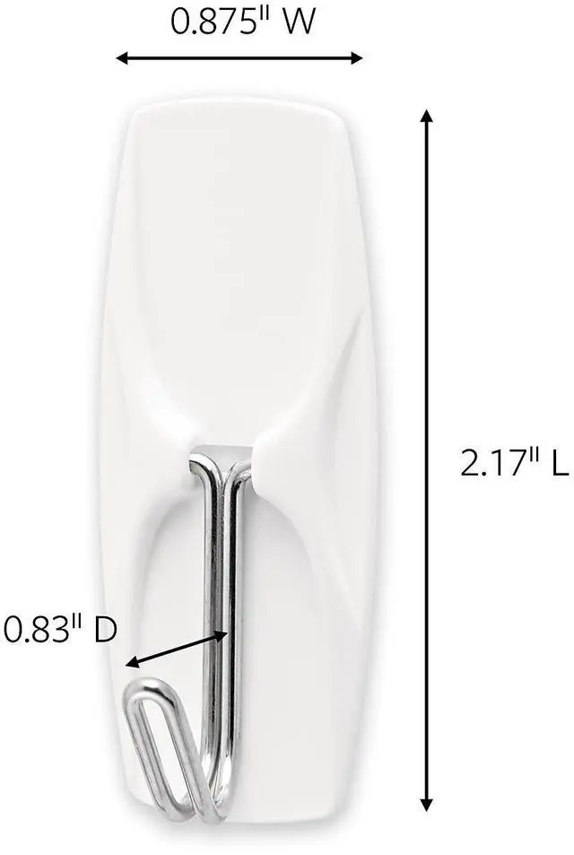 Alt view image 2 of 14 - Command Hook,Med,Wire,35pk 17065S35NA