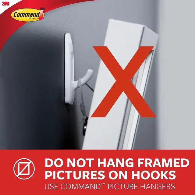 Alt view image 6 of 14 - Command Hook,Med,Wire,35pk 17065S35NA