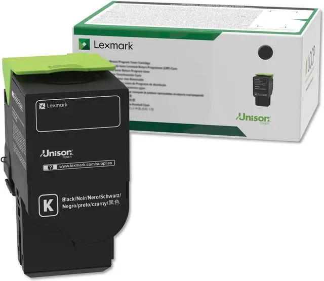 Alt view image 4 of 12 - Lexmark C2310K0 Return Program Toner Cartridge - Black