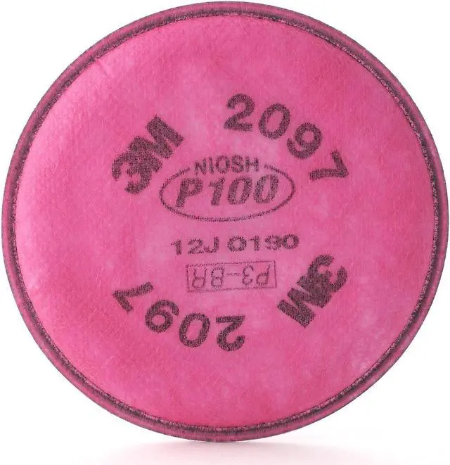 Main image of 3M Particulate Filter P100 Nuisance Level Organic Vapor 2/PK 2097