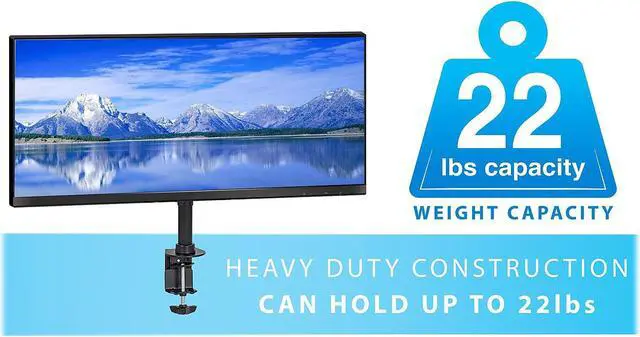 Alt view image 14 of 14 - Mount-It! Ultra-Wide Gaming Monitor Mount | Fits Up to 42" Screens