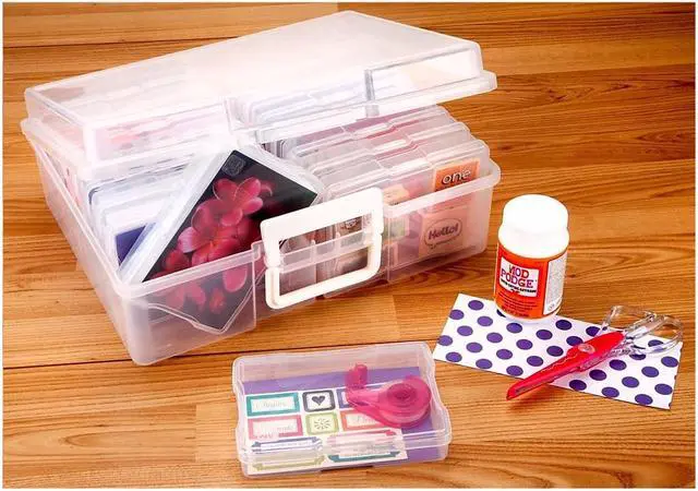 Alt view image 8 of 11 - Large Photo Keeper with 16 Cases - by Iris