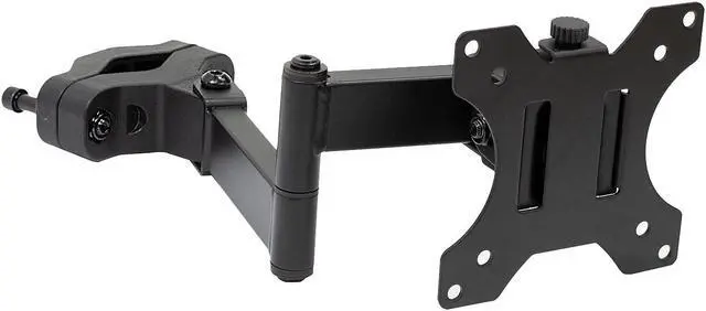 Alt view image 3 of 9 - Mount-It! Universal VESA Pole Mount with Articulating Arm | Fits 17 to 32 inch Monitors