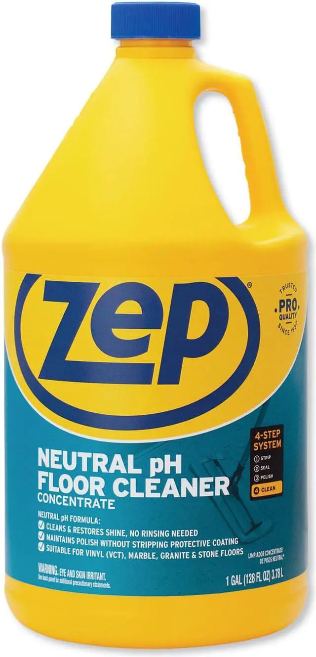Main image of Zep Commercial Multi-Surface Floor Cleaner Pleasant Scent 1 gal Bottle ZUNEUT128
