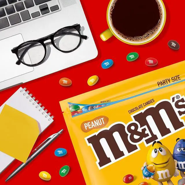 Alt view image 17 of 18 - Milk Chocolate Candies, Milk Chocolate and Peanuts, 38 oz Bag 55116