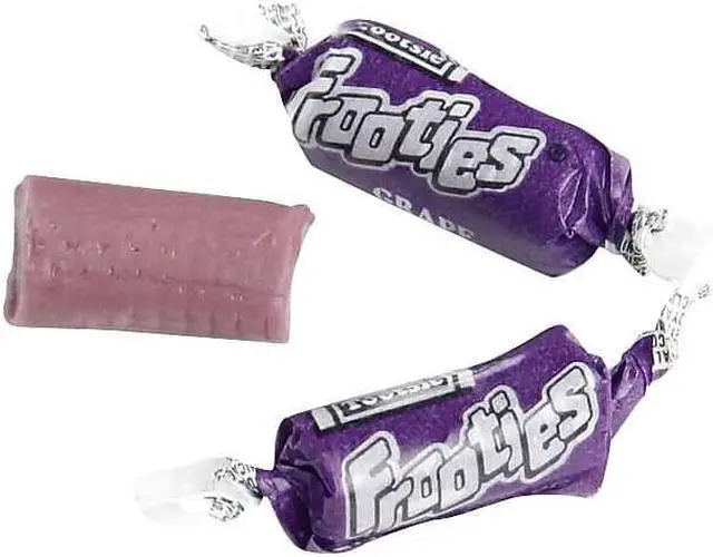 Alt view image 7 of 7 - Tootsie Roll Frooties, Grape, 38.8oz Bag, 360 Pieces/Bag 7801