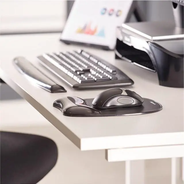 Alt view image 15 of 15 - CRYSTALBLACK MOUSEPAD & WRIST REST