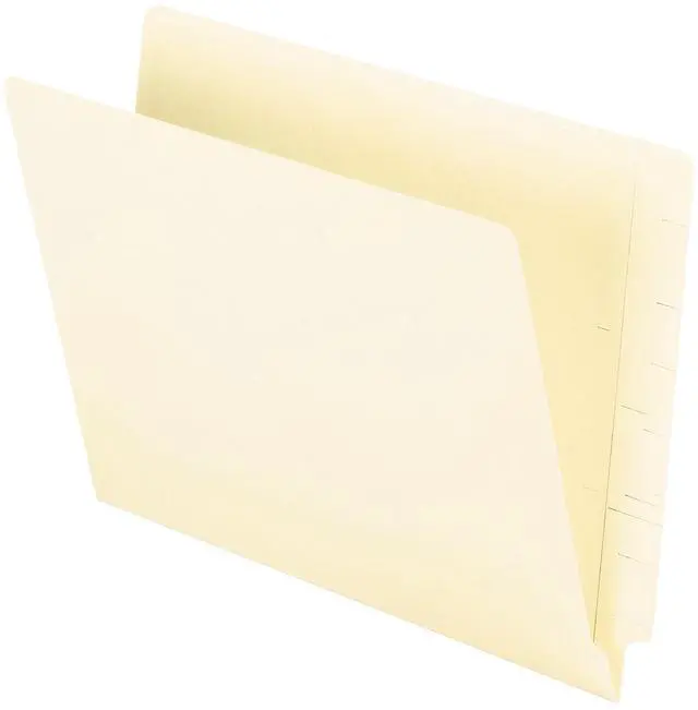Alt view image 8 of 9 - Tops Pendaflex H110D End Tab Folders  Straight Cut  Two Ply  9 1/2   Front  Letter  Manila  100/Box