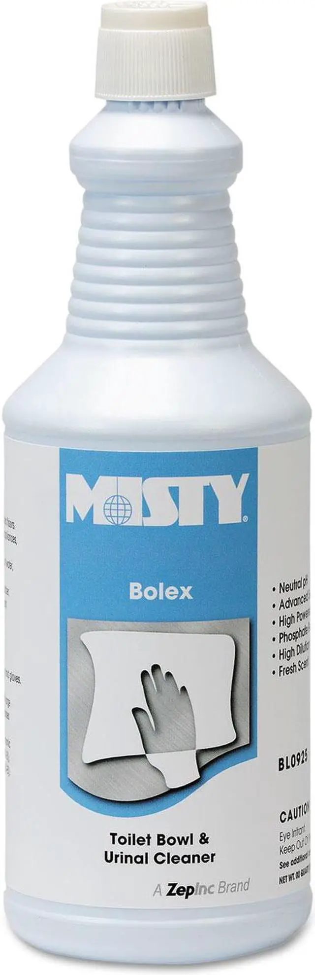Alt view image 5 of 5 - Bolex 23 Percent Hydrochloric Acid Bowl Cleaner Wintergreen 32oz 12/Carton