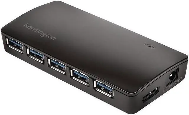 Alt view image 13 of 19 - Kensington K39123AM USB 3.0 7-Port Hub with Charging