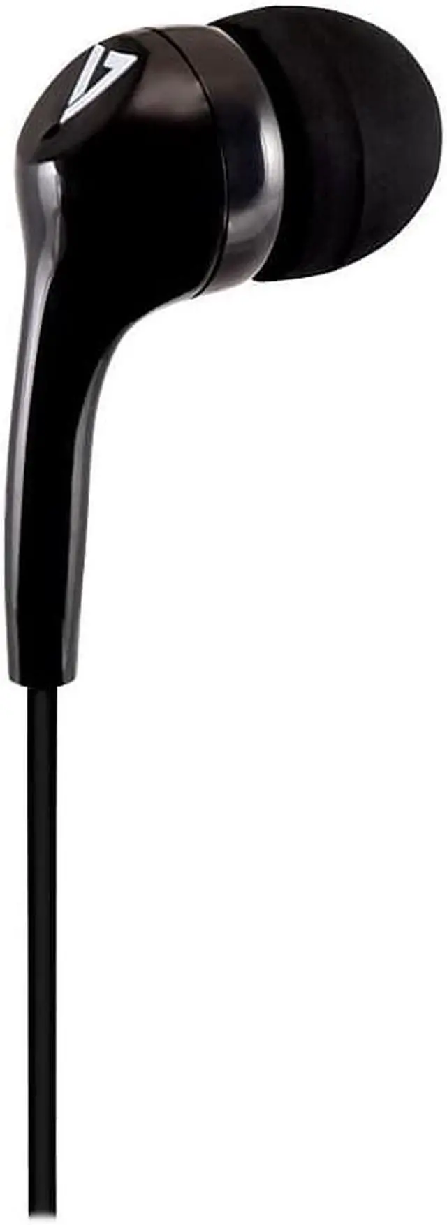 Alt view image 7 of 10 - V7 HA105 Lightweight Stereo Earbuds - Black