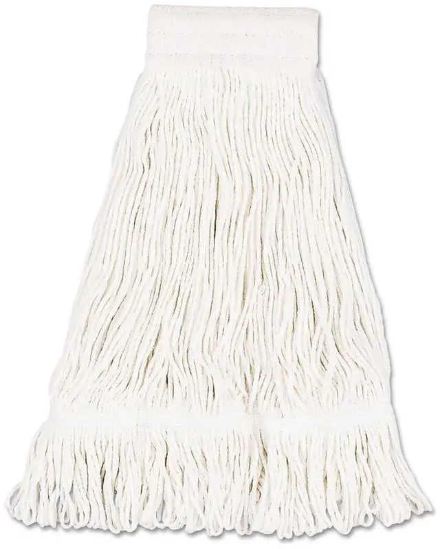 Alt view image 6 of 6 - Boardwalk Mop Head Pro Loop Web/Tailband Premium Saddleback Head Ctn 24-oz. WH 12/CT 524C