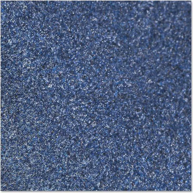 Alt view image 5 of 5 - Crown Rely-On Olefin GS 0046MB 315 Light Traffic Wiper Entrance Mat, 4 ft W x 6 ft L, 3/8 in THK, Marlin Blue, Polypropylene