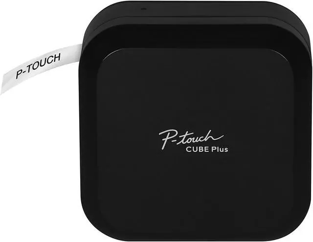 Alt view image 5 of 20 - brother ptouch cube plus ptp710bt versatile label maker with bluetooth wireless technology