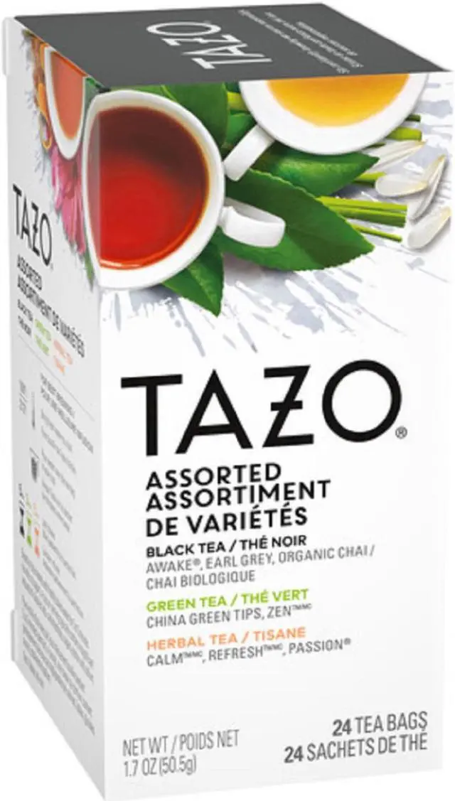 Alt view image 2 of 2 - Starbucks Tazo Tea 24/BX Assorted (Black/Green) 153966