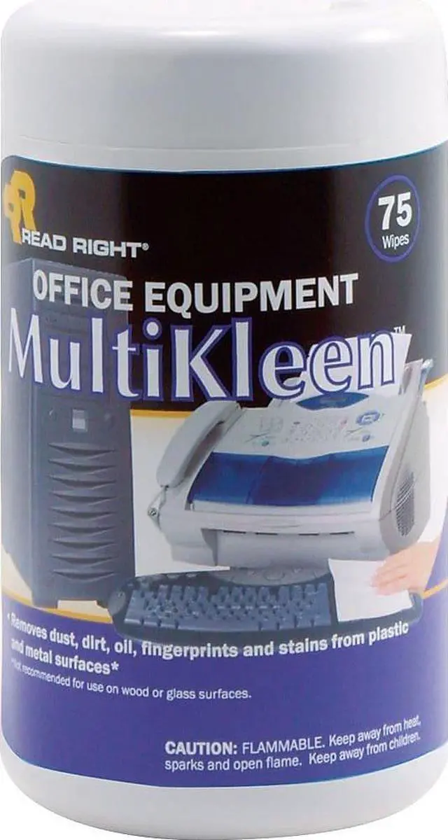 Alt view image 18 of 18 - Read Right Wipes,Cleaning,Eqpt,75/Tb RR1407