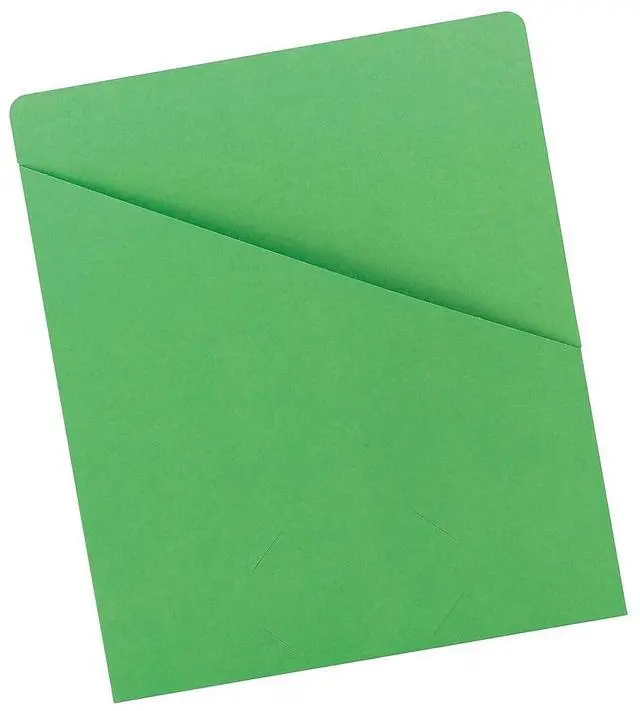 Alt view image 11 of 16 - Smead Slash Jacket 9-3/4"x11-1/2" 25/PK 11 Pt Green 75432