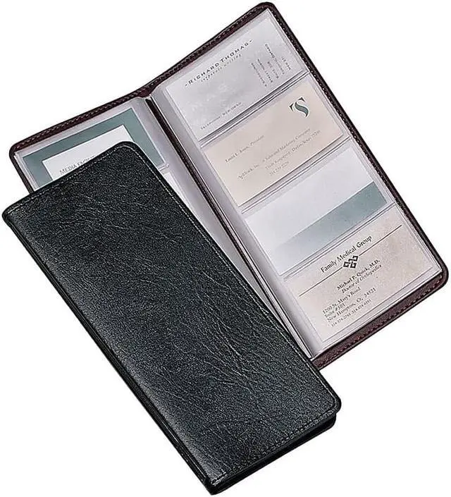 Alt view image 8 of 8 - Cardinal Westport Sewn Vinyl 96 Card Files