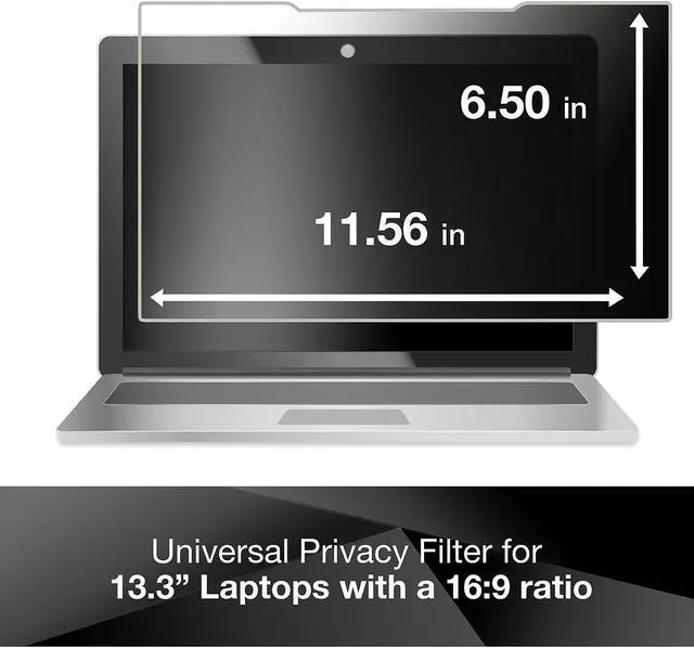 Alt view image 19 of 20 - PRIVACY FLT 13.3IN BLK WIDESCREEN