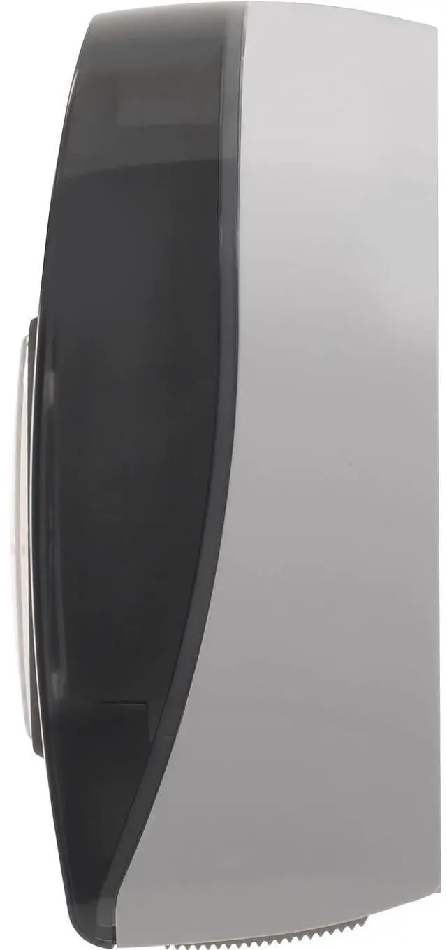 Alt view image 13 of 15 - Georgia Pacific 59009 Jumbo Jr. Bathroom Tissue Dispenser, 11.29" x 10.61" x 5.39", Translucent Smoke