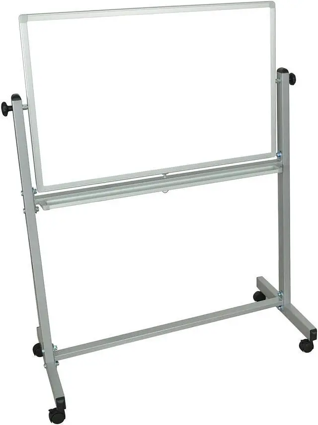 Main image of UNIVERSAL Dry-Erase Board Melamine 24 x 18 Satin-Finished Aluminum Frame 43622