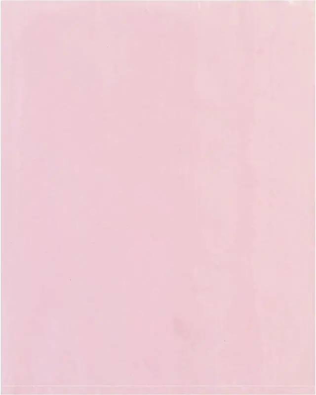 Alt view image 2 of 2 - PARTNERS BRAND PBAS630 5" x 8" Anti-Static Poly Bags, 2 mil, Pink, PK 1000