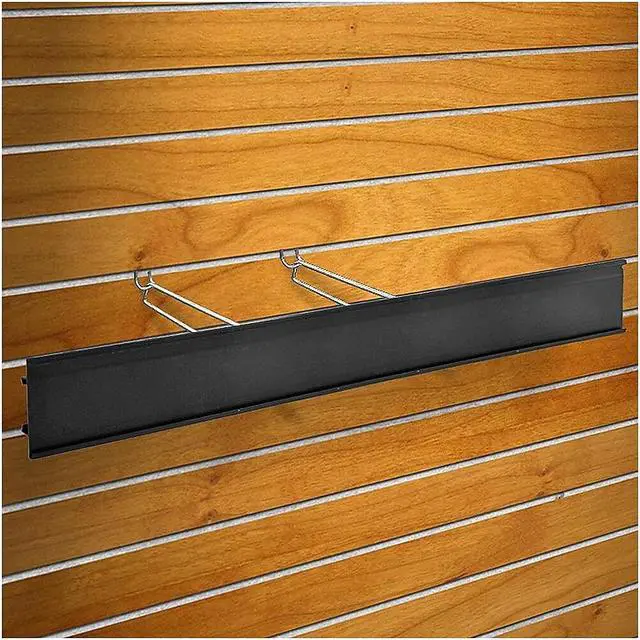 Alt view image 2 of 7 - Azar Displays Extended Sign Holder 3 x 36-inch 600336-BLK