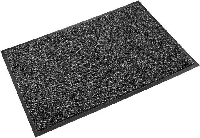 Alt view image 4 of 6 - Crown Cross-Over Indoor/Outdoor Wiper/Scraper Mat Olefin/Poly 36 x 60 Gray
