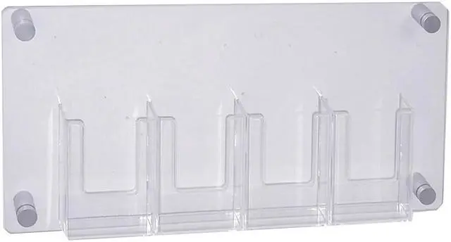 Main image of Azar Four Pocket Tri-Fold Brochure Holder (105580)