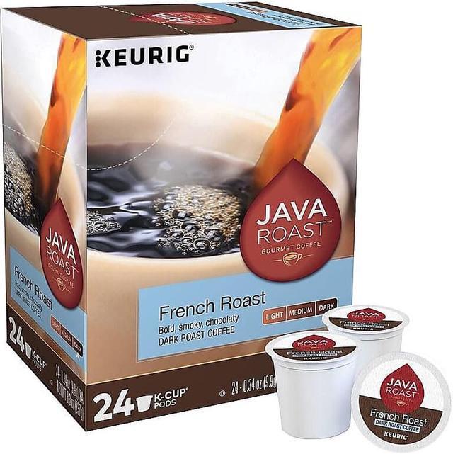 French Roast JavaOne Pod Coffee, Dark Roast Single Cup Coffee Pods