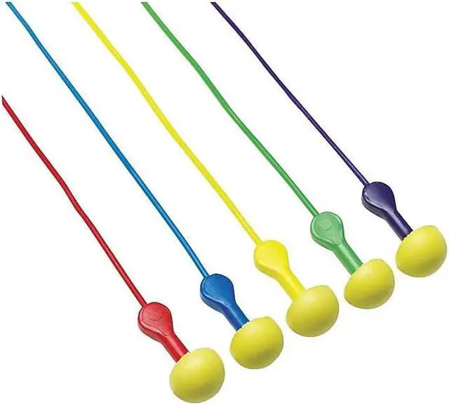 Alt view image 3 of 4 - 3M EAR Express Pod Plugs Corded 4/BX Yellow 3111115