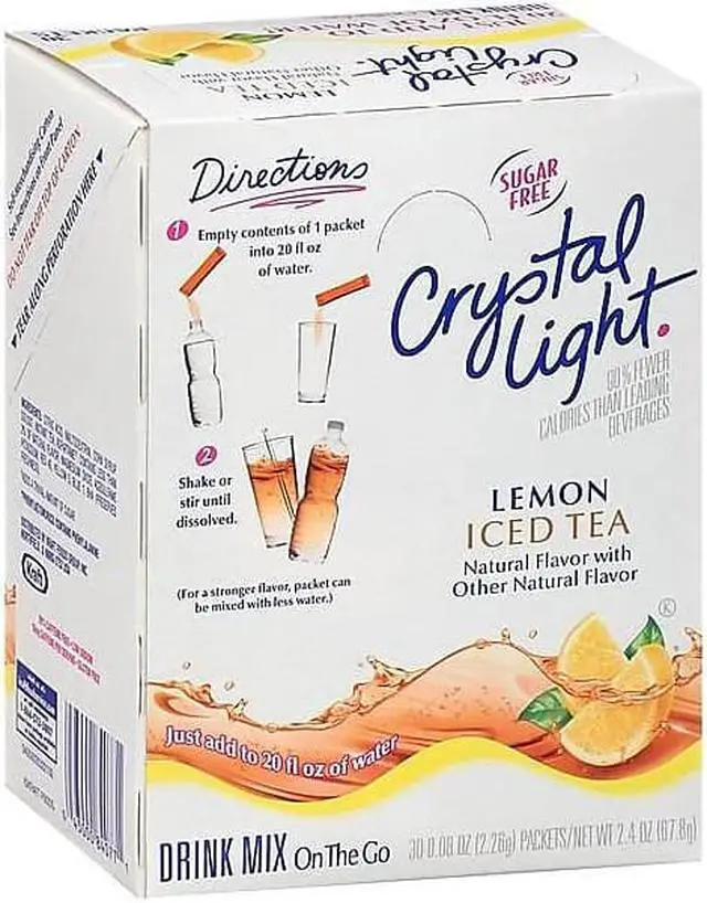 Alt view image 6 of 8 - On The Go, Iced Tea, .16Oz Packets, 30/Box